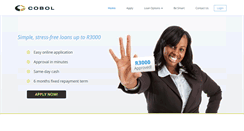 Desktop Screenshot of cobol.co.za